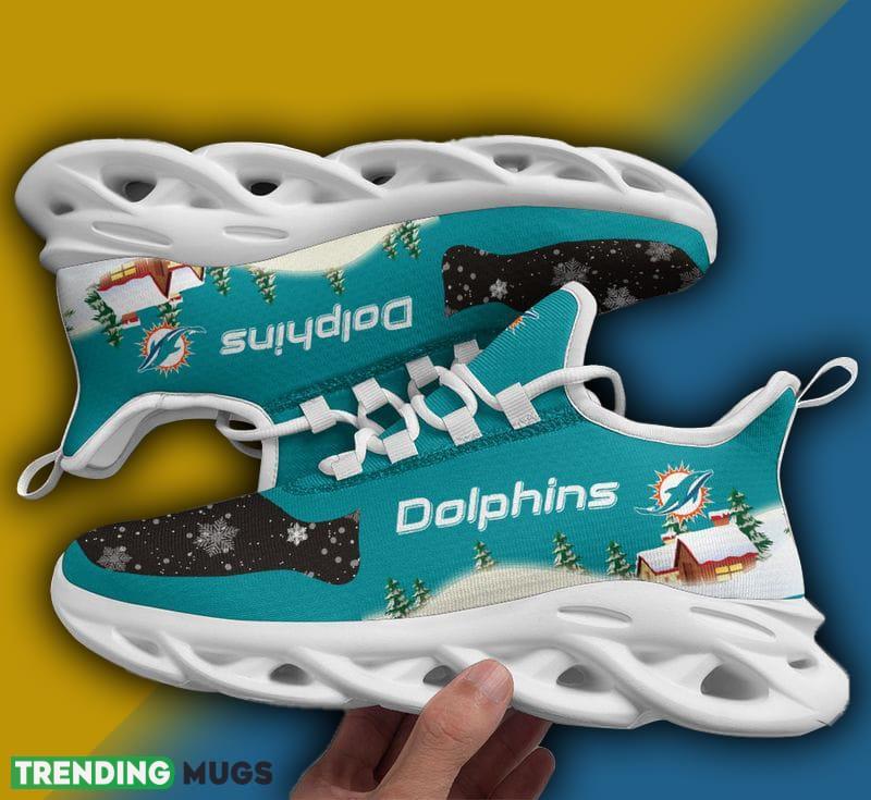Miami Dolphins X-max Pattern Print Max Soul Shoes Propel Christmas Sneakers - Miami Dolphins X-max Pattern Print Max Soul Shoes Christmas Sneakers Photo 1 Miami Dolphins X-max Pattern Print Max Soul Shoes Propel Christmas Sneakers - Miami Dolphins X-max Pattern Print Max Soul Shoes Christmas Sneakers Photo 1