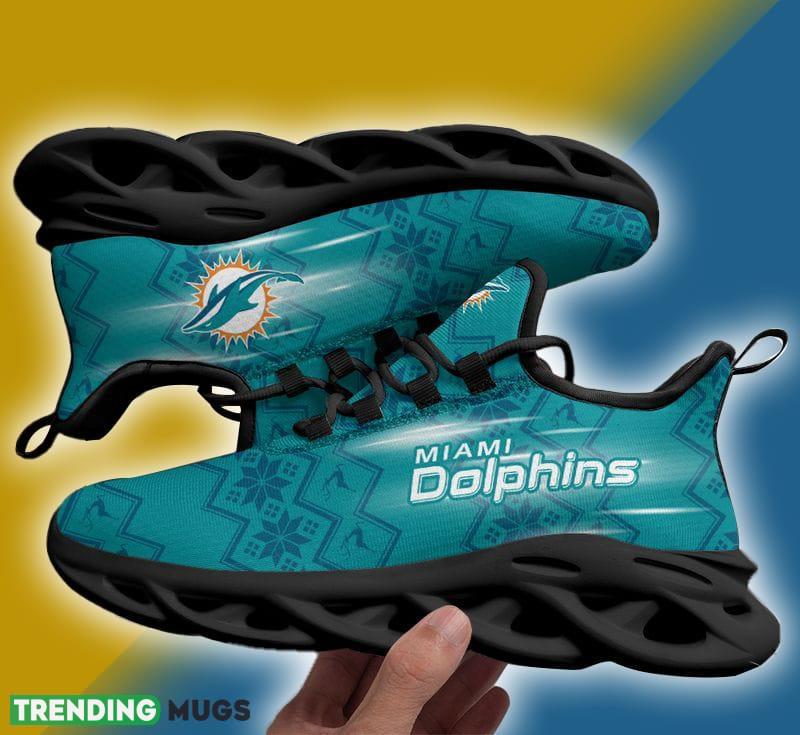 Miami Dolphins Xmas Pattern Max Soul Shoes Effortless Christmas Sneakers - Miami Dolphins Xmas Pattern Max Soul Shoes Christmas Sneakers Photo 6 Miami Dolphins Xmas Pattern Max Soul Shoes Effortless Christmas Sneakers - Miami Dolphins Xmas Pattern Max Soul Shoes Christmas Sneakers Photo 6