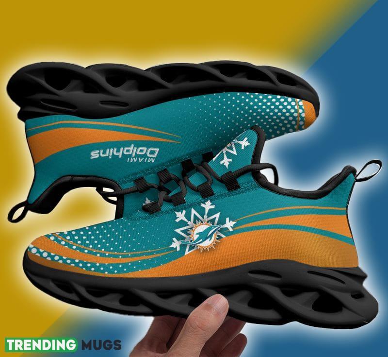 Miami Dolphins Xmas Pattern Max Soul Shoes Elevate Christmas Sneakers - Miami Dolphins Xmas Pattern Max Soul Shoes Christmas Sneakers Photo 6 Miami Dolphins Xmas Pattern Max Soul Shoes Elevate Christmas Sneakers - Miami Dolphins Xmas Pattern Max Soul Shoes Christmas Sneakers Photo 6