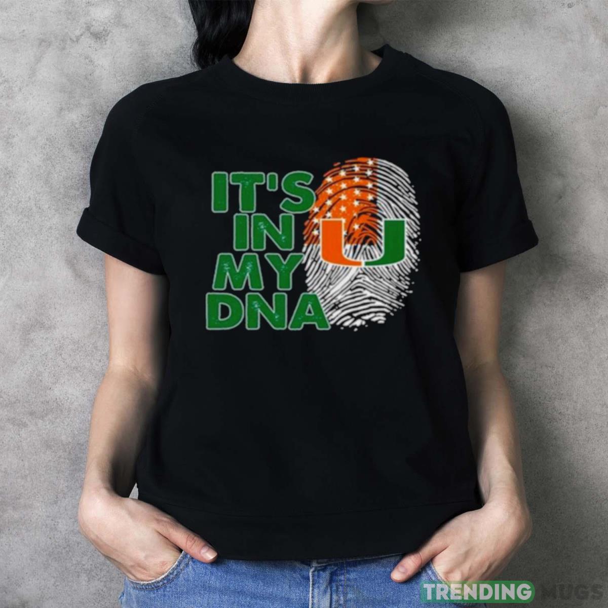 Miami Hurricanes Football 2023 It’s In My DNA shirt Dark Shirt Miami Hurricanes Football 2023 It’s In My DNA shirt Dark Shirt