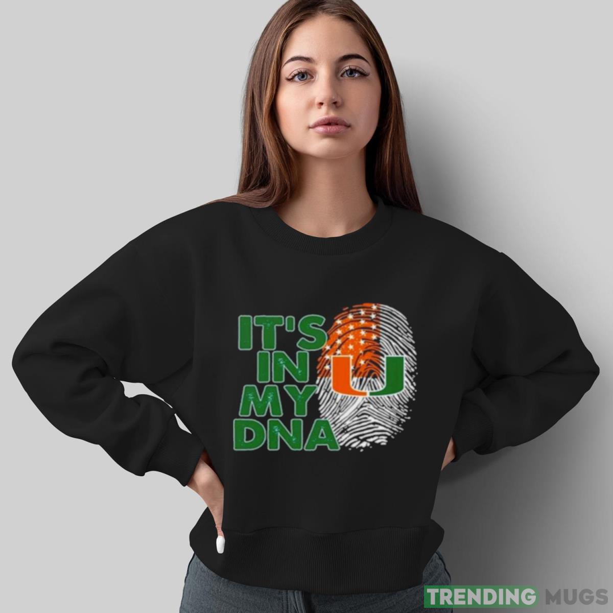 Miami Hurricanes Football 2023 It’s In My DNA shirt Dark Shirt Miami Hurricanes Football 2023 It’s In My DNA shirt Dark Shirt