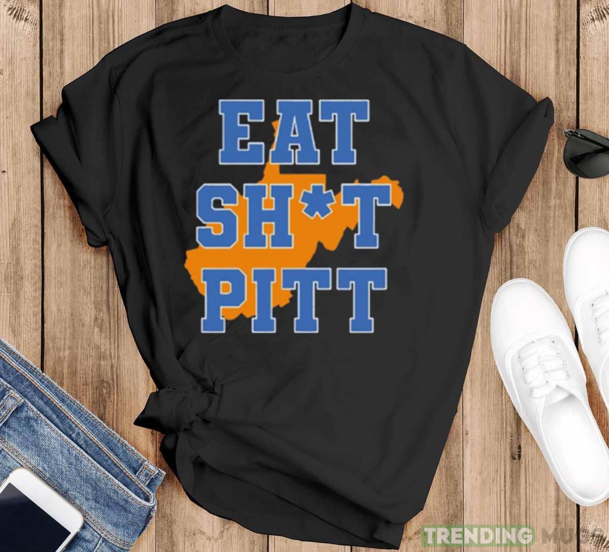 Michigan State Eat shit Pittsburgh Panthers football shirt - Black T-Shirt Michigan State Eat shit Pittsburgh Panthers football shirt - Black T-Shirt