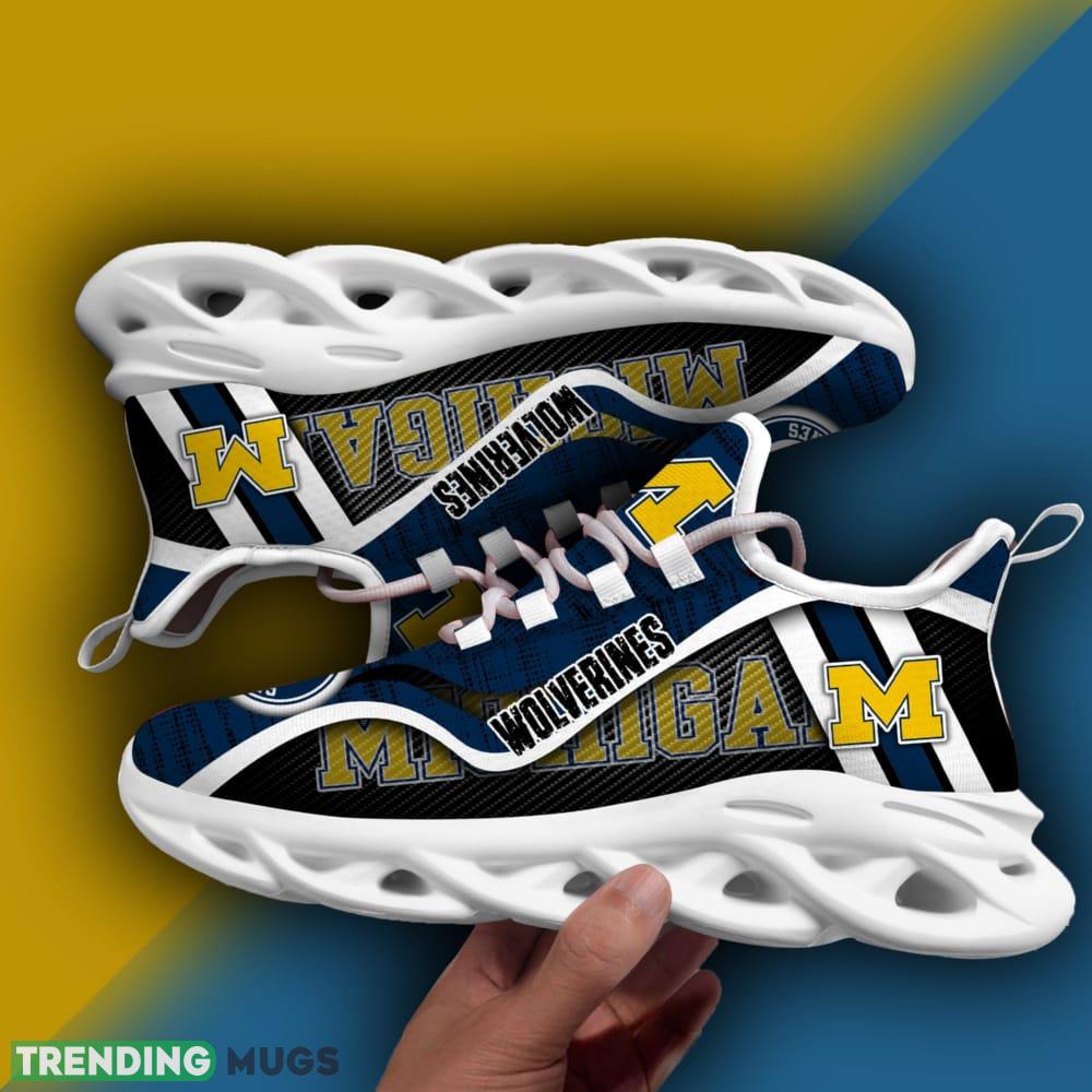 Michigan Wolverines NCAA Max Soul Shoes Vintage Clunky Sneakers For Men And Women - Michigan Wolverines NCAA Max Soul Shoes Vintage Clunky Sneakers For Men And Women Photo 2 Michigan Wolverines NCAA Max Soul Shoes Vintage Clunky Sneakers For Men And Women - Michigan Wolverines NCAA Max Soul Shoes Vintage Clunky Sneakers For Men And Women Photo 2