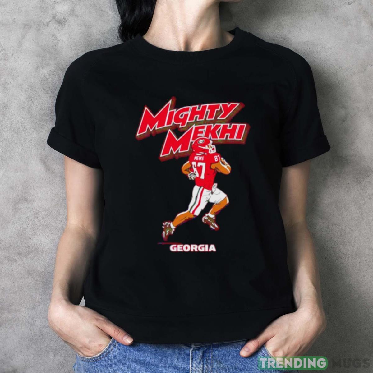 Mighty Mekhi Superstar Pose Georgia Bulldogs football shirt Dark Shirt Mighty Mekhi Superstar Pose Georgia Bulldogs football shirt Dark Shirt
