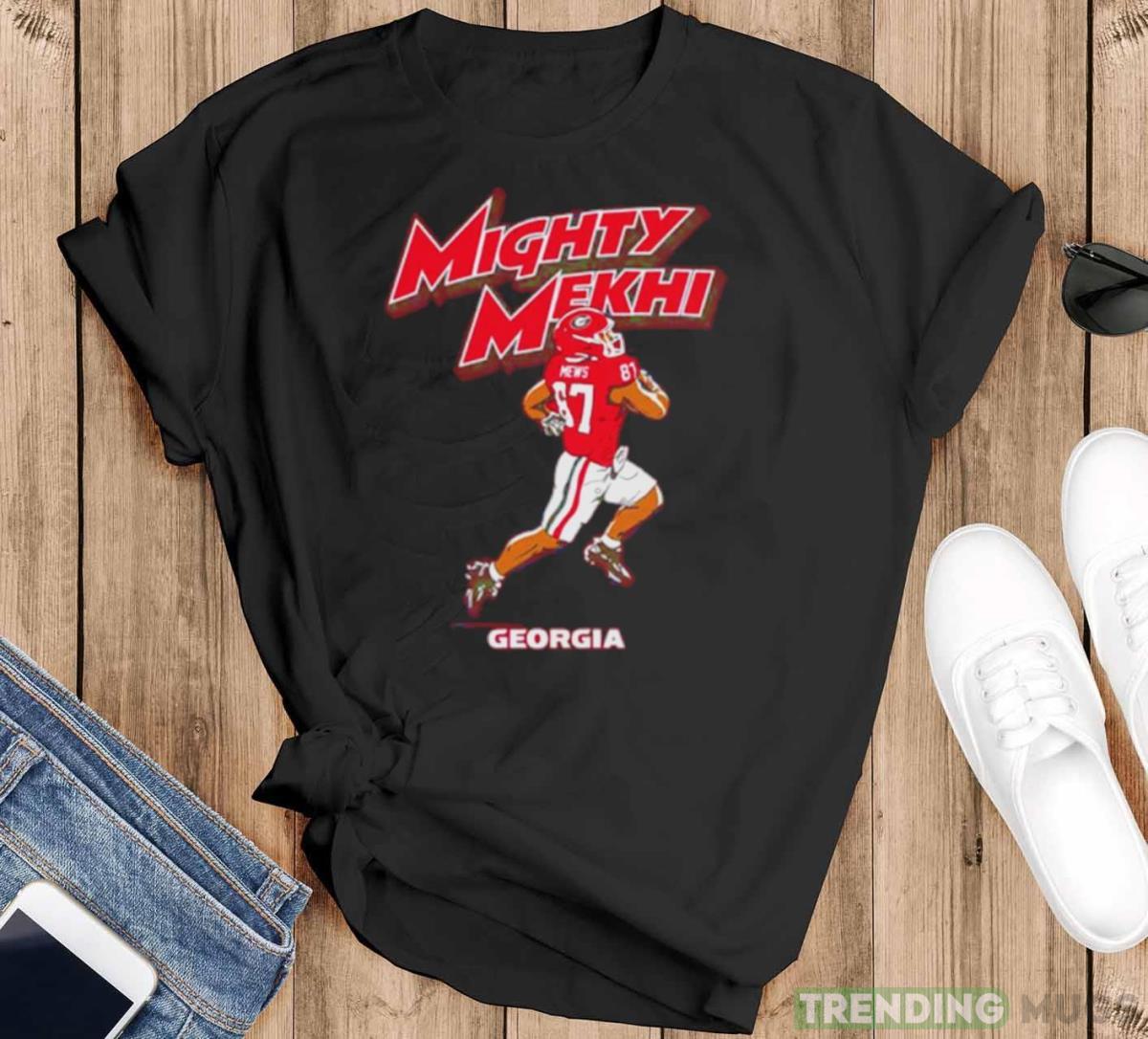 Mighty Mekhi Superstar Pose Georgia Bulldogs football shirt - Black T-Shirt Mighty Mekhi Superstar Pose Georgia Bulldogs football shirt - Black T-Shirt