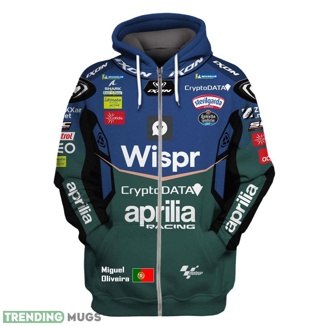 Miguel Oliveira CryptoDATA RNF F1 Racing New Season 3D Zip Hoodie 3D Hoodies Miguel Oliveira CryptoDATA RNF F1 Racing New Season 3D Zip Hoodie 3D Hoodies