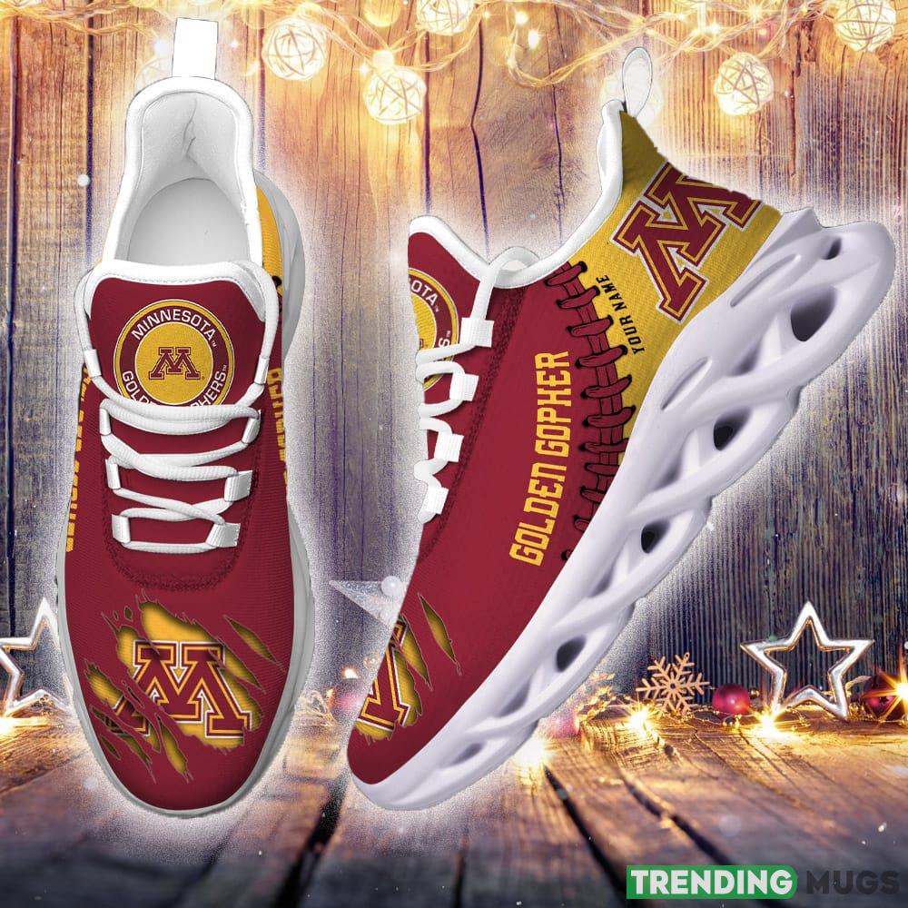 Minnesota Golden Gophers Custom Name Max Soul Shoes Chunky Sneakers Gift For Fans Max Soul Minnesota Golden Gophers Custom Name Max Soul Shoes Chunky Sneakers Gift For Fans Max Soul