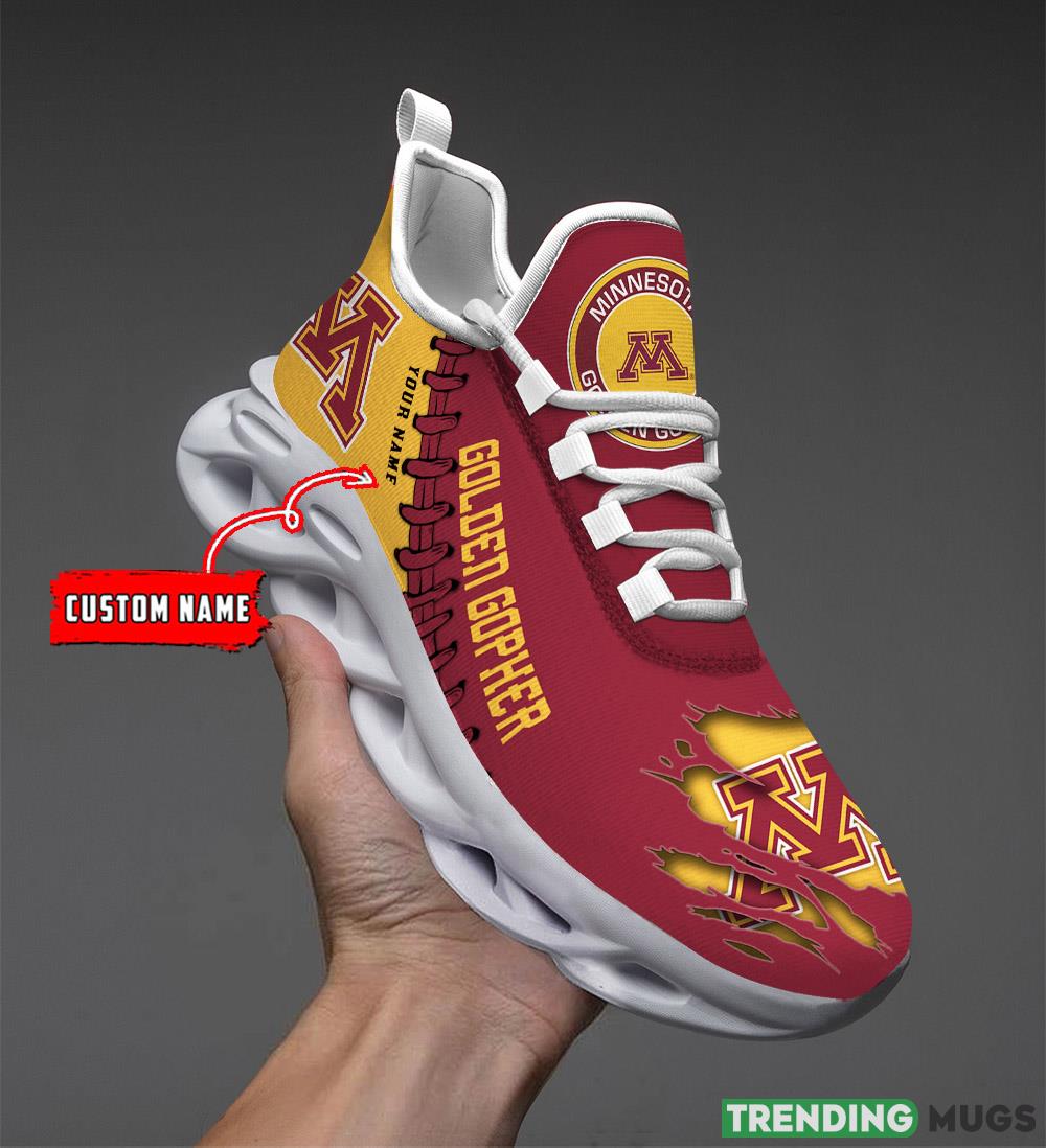 Minnesota Golden Gophers Custom Name Max Soul Shoes Chunky Sneakers Gift For Fans Max Soul Minnesota Golden Gophers Custom Name Max Soul Shoes Chunky Sneakers Gift For Fans Max Soul