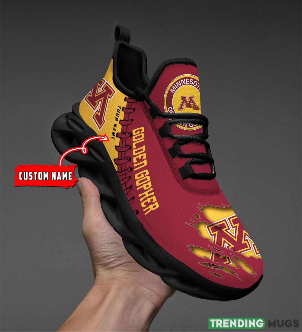 Minnesota Golden Gophers Custom Name Max Soul Shoes Chunky Sneakers Gift For Fans - Minnesota Golden Gophers Personalized Max Soul Shoes_1 Minnesota Golden Gophers Custom Name Max Soul Shoes Chunky Sneakers Gift For Fans - Minnesota Golden Gophers Personalized Max Soul Shoes_1
