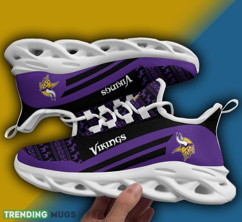 Minnesota Vikings Christmas Pattern Max Soul Shoes Empower Christmas Sneakers - Minnesota Vikings Christmas Pattern Max Soul Shoes Christmas Sneakers Photo 1 Minnesota Vikings Christmas Pattern Max Soul Shoes Empower Christmas Sneakers - Minnesota Vikings Christmas Pattern Max Soul Shoes Christmas Sneakers Photo 1
