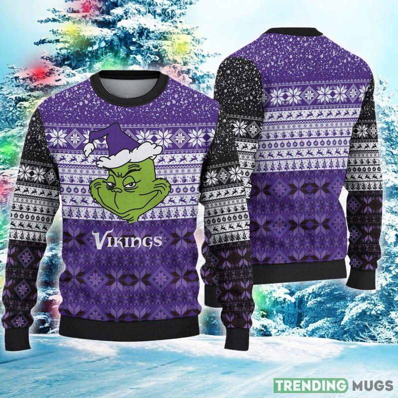 Minnesota Vikings Ugly Christmas Grch Xmas Sweater Blessing Gift Mens Women - Minnesota Vikings Ugly Christmas Grch Xmas Sweater Blessing Gift Mens Women Minnesota Vikings Ugly Christmas Grch Xmas Sweater Blessing Gift Mens Women - Minnesota Vikings Ugly Christmas Grch Xmas Sweater Blessing Gift Mens Women