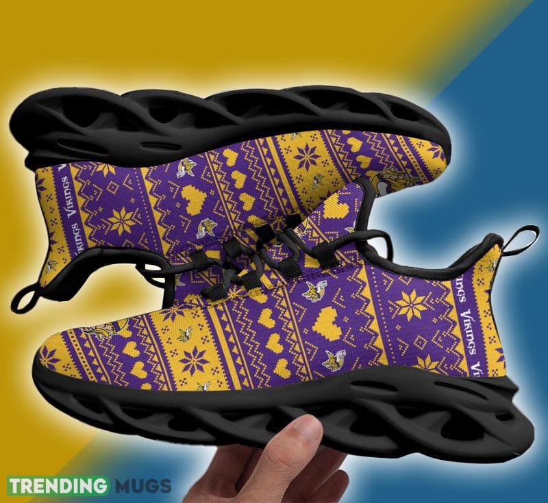 Minnesota Vikings X max Patterns Max Soul Shoes Vibe Christmas Sneakers Max Soul Minnesota Vikings X max Patterns Max Soul Shoes Vibe Christmas Sneakers Max Soul