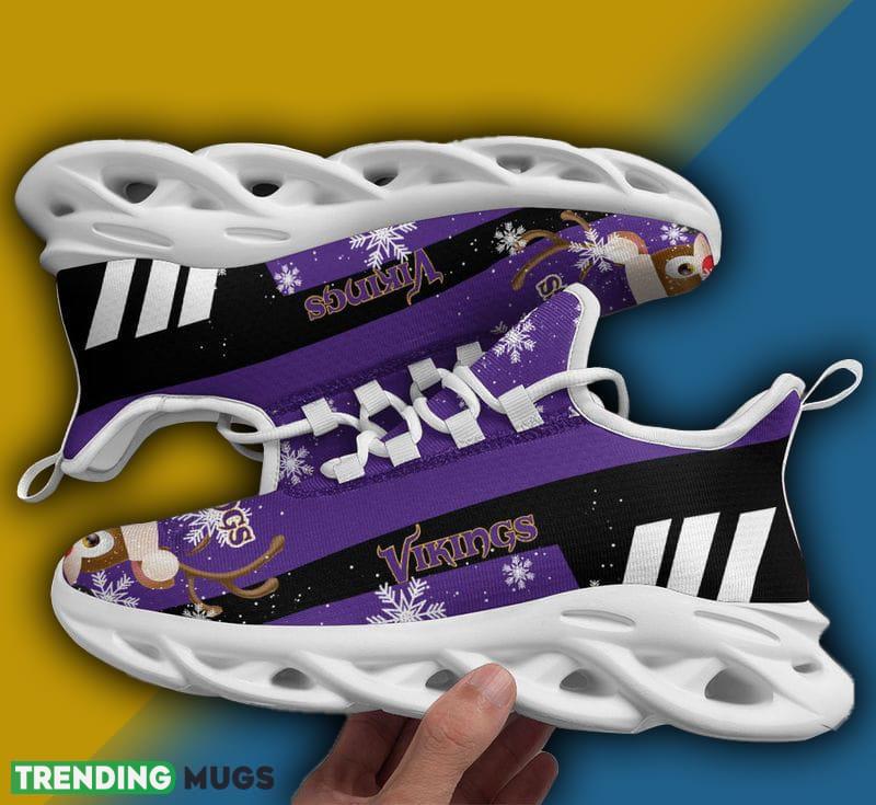 Minnesota Vikings X-max Reindeer Max Soul Shoes Streetstyle Christmas Sneakers - Minnesota Vikings X-max Reindeer Max Soul Shoes Christmas Sneakers Photo 1 Minnesota Vikings X-max Reindeer Max Soul Shoes Streetstyle Christmas Sneakers - Minnesota Vikings X-max Reindeer Max Soul Shoes Christmas Sneakers Photo 1