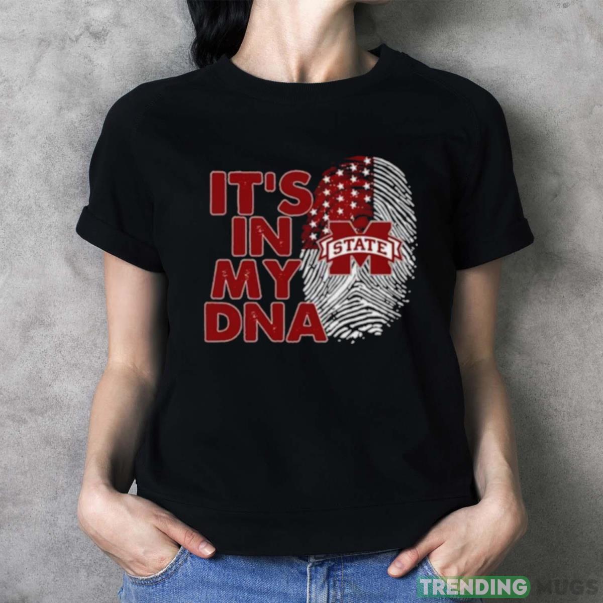 Mississippi State Bulldogs Football 2023 It’s In My DNA shirt Dark Shirt Mississippi State Bulldogs Football 2023 It’s In My DNA shirt Dark Shirt