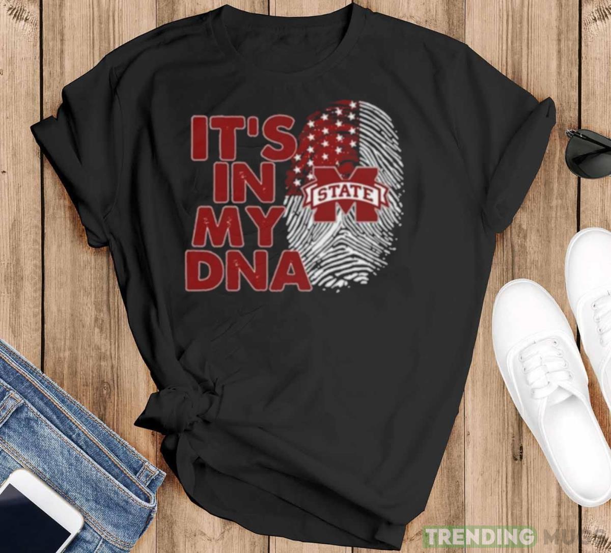 Mississippi State Bulldogs Football 2023 It’s In My DNA shirt - Black T-Shirt Mississippi State Bulldogs Football 2023 It’s In My DNA shirt - Black T-Shirt