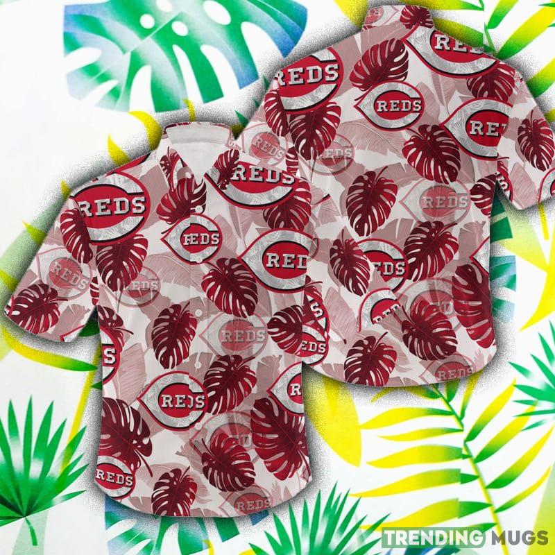 MLB Cincinnati Reds Logo Leaf 3D Hawaiian Shirt For Fans Gift Summer - MLB Cincinnati Reds Logo Leaf 3D Hawaiian Shirt For Fans Gift Summer MLB Cincinnati Reds Logo Leaf 3D Hawaiian Shirt For Fans Gift Summer - MLB Cincinnati Reds Logo Leaf 3D Hawaiian Shirt For Fans Gift Summer