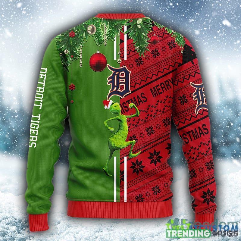 MLB Detroit Tigers Grinch & Scooby Doo Christmas Ugly 3D Knitted Sweater For Men And Women Gift Ugly Christmas 3D Sweater MLB Detroit Tigers Grinch & Scooby Doo Christmas Ugly 3D Knitted Sweater For Men And Women Gift Ugly Christmas 3D Sweater