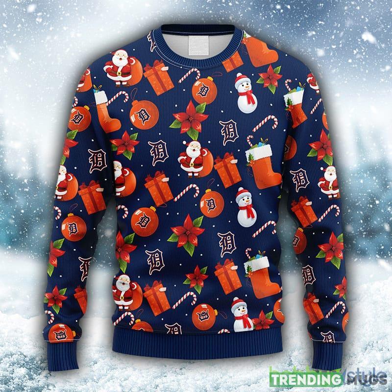 MLB Detroit Tigers Santa Claus Snowman Christmas Ugly 3D Sweater For Men And Women Gift Ugly Christmas - MLB Detroit Tigers Santa Claus Snowman Christmas Ugly Sweater_1 MLB Detroit Tigers Santa Claus Snowman Christmas Ugly 3D Sweater For Men And Women Gift Ugly Christmas - MLB Detroit Tigers Santa Claus Snowman Christmas Ugly Sweater_1