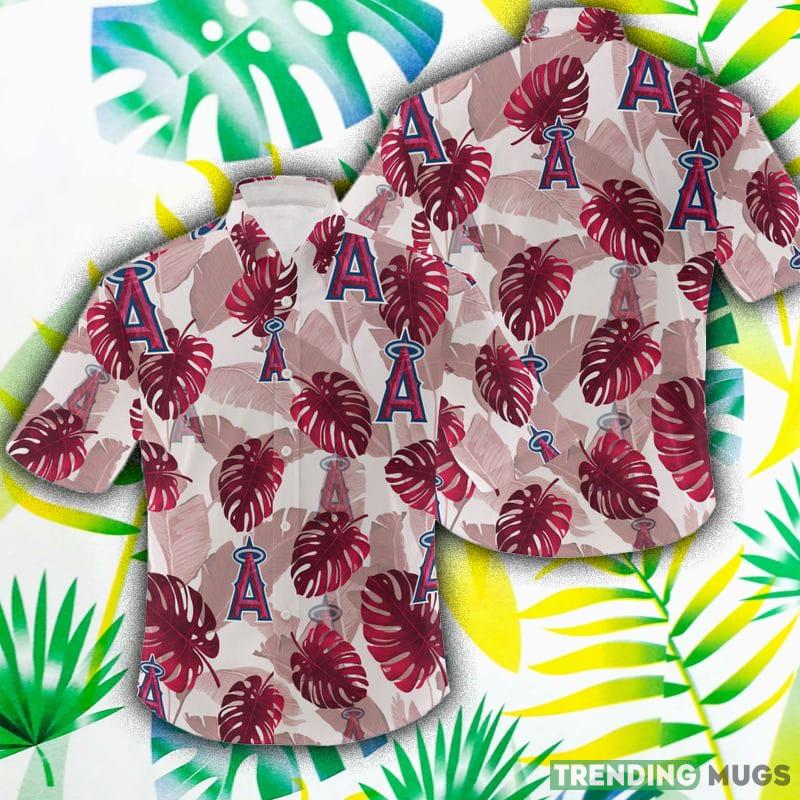 MLB Los Angeles Angels Logo Leaf 3D Hawaiian Shirt For Fans Gift Summer - MLB Los Angeles Angels Logo Leaf 3D Hawaiian Shirt For Fans Gift Summer MLB Los Angeles Angels Logo Leaf 3D Hawaiian Shirt For Fans Gift Summer - MLB Los Angeles Angels Logo Leaf 3D Hawaiian Shirt For Fans Gift Summer