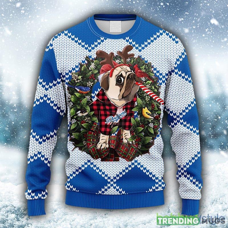 MLB Los Angeles Dodgers Pub Dog Christmas Ugly 3D Sweater For Men And Women Gift Ugly Christmas - MLB Los Angeles Dodgers Pub Dog Christmas Ugly Sweater_1 MLB Los Angeles Dodgers Pub Dog Christmas Ugly 3D Sweater For Men And Women Gift Ugly Christmas - MLB Los Angeles Dodgers Pub Dog Christmas Ugly Sweater_1