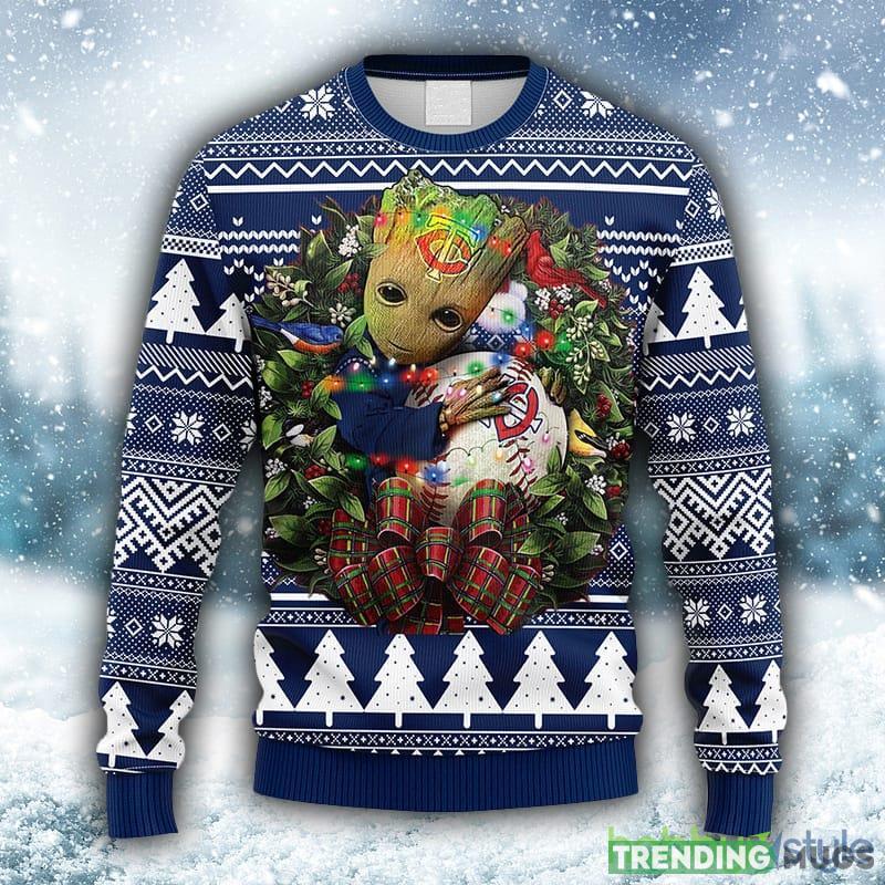 MLB Minnesota Twins Groot Hug Christmas Ugly 3D Sweater For Men And Women Gift Ugly Christmas - MLB Minnesota Twins Groot Hug Christmas Ugly Sweater_1 MLB Minnesota Twins Groot Hug Christmas Ugly 3D Sweater For Men And Women Gift Ugly Christmas - MLB Minnesota Twins Groot Hug Christmas Ugly Sweater_1