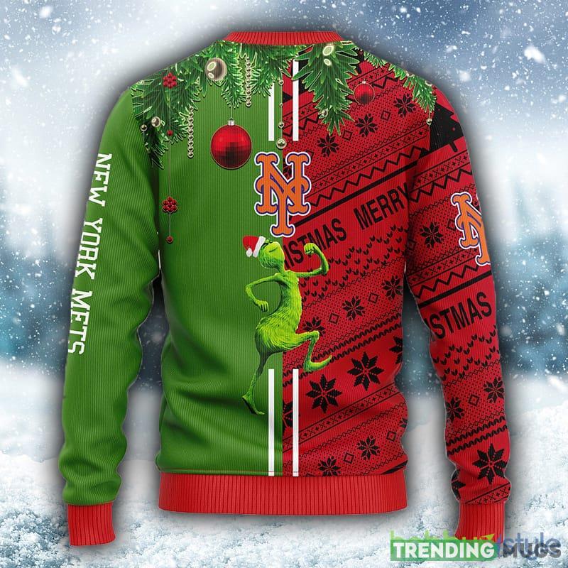 MLB New York Mets Grinch & Scooby Doo Christmas Ugly 3D Sweater For Men And Women Gift Ugly Christmas 3D Sweater MLB New York Mets Grinch & Scooby Doo Christmas Ugly 3D Sweater For Men And Women Gift Ugly Christmas 3D Sweater
