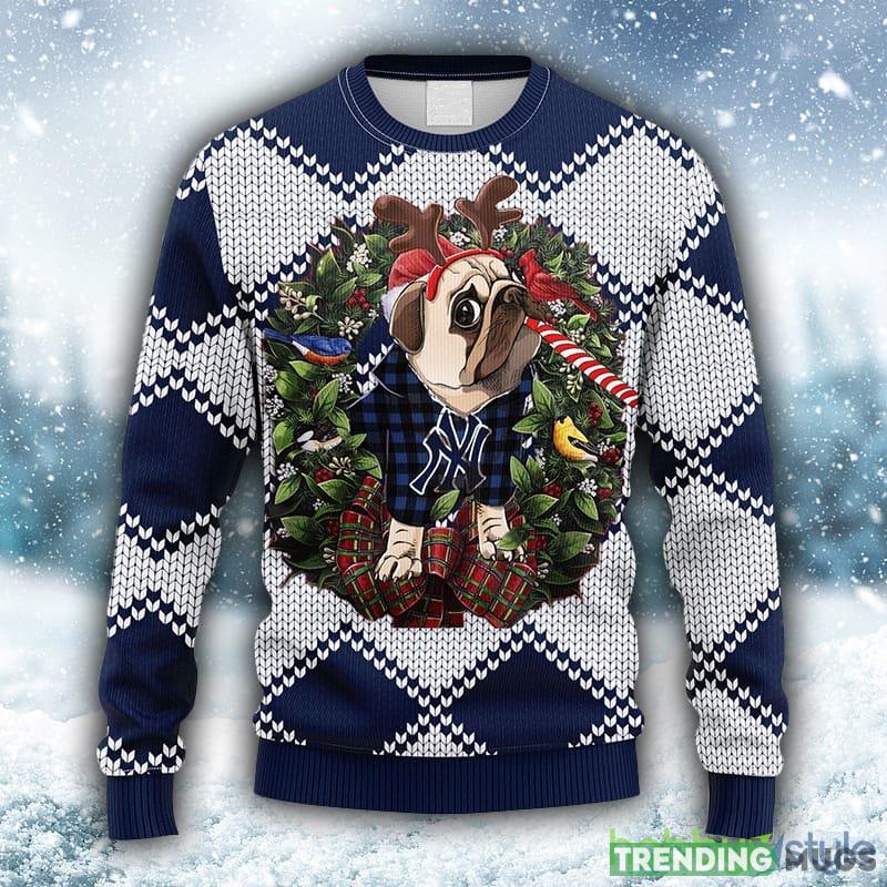 MLB New York Yankees Pub Dog Christmas Ugly 3D Sweater For Men And Women Gift Ugly Christmas - MLB New York Yankees Pub Dog Christmas Ugly Sweater_1 MLB New York Yankees Pub Dog Christmas Ugly 3D Sweater For Men And Women Gift Ugly Christmas - MLB New York Yankees Pub Dog Christmas Ugly Sweater_1