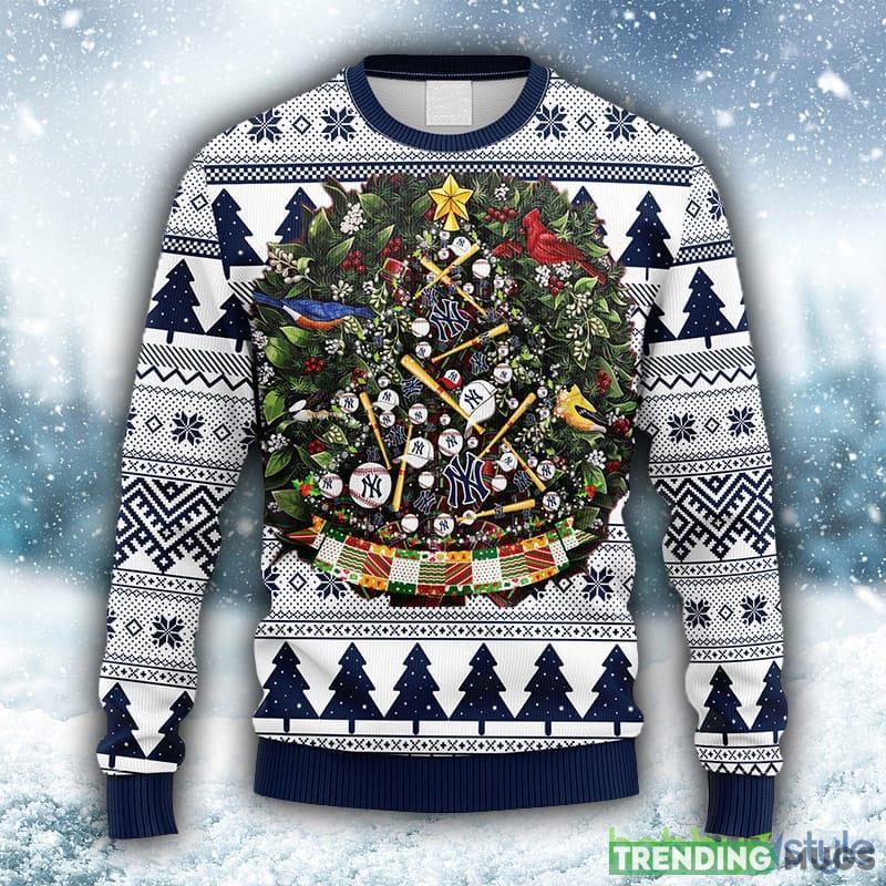 MLB New York Yankees Tree Ball Christmas Ugly 3D Sweater For Men And Women Gift Ugly Christmas - MLB New York Yankees Tree Ball Christmas Ugly Sweater_1 MLB New York Yankees Tree Ball Christmas Ugly 3D Sweater For Men And Women Gift Ugly Christmas - MLB New York Yankees Tree Ball Christmas Ugly Sweater_1