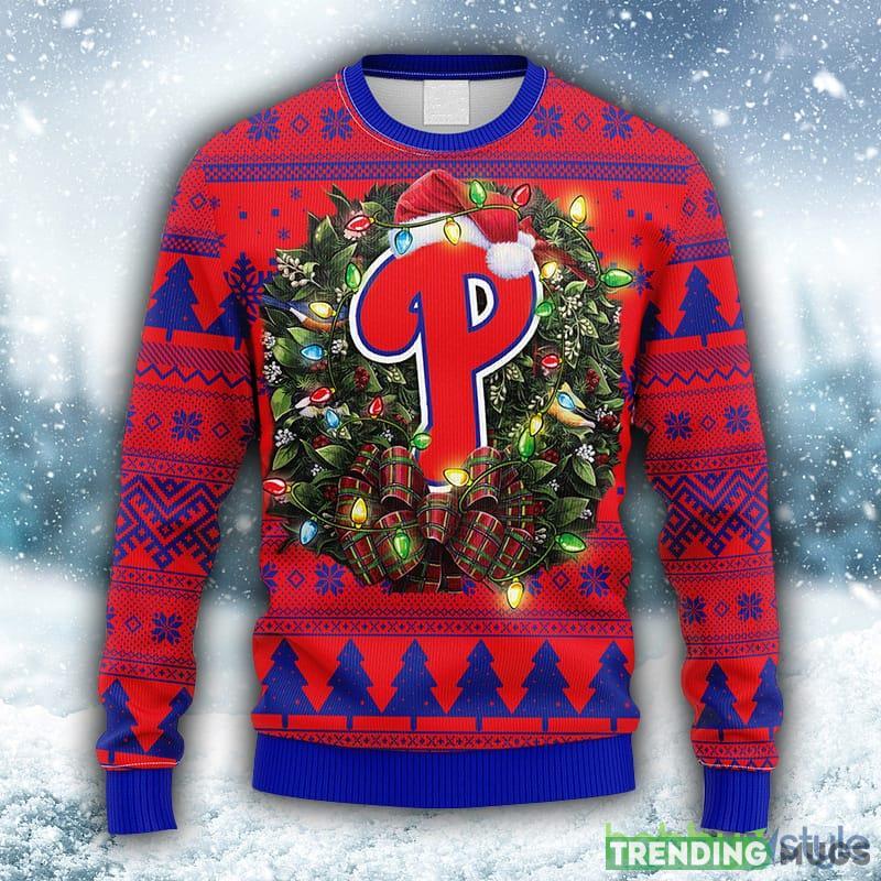 MLB Philadelphia Phillies Christmas Ugly 3D Sweater For Men And Women Gift Ugly Christmas - MLB Philadelphia Phillies Christmas Ugly Sweater_1 MLB Philadelphia Phillies Christmas Ugly 3D Sweater For Men And Women Gift Ugly Christmas - MLB Philadelphia Phillies Christmas Ugly Sweater_1