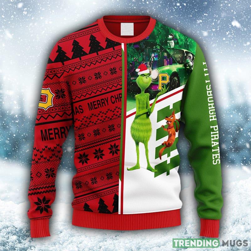 MLB Pittsburgh Pirates Grinch & Scooby-Doo Christmas Ugly 3D Sweater For Men And Women Gift Ugly Christmas - MLB Pittsburgh Pirates Grinch & Scooby-Doo Christmas Ugly Sweater_1 MLB Pittsburgh Pirates Grinch & Scooby-Doo Christmas Ugly 3D Sweater For Men And Women Gift Ugly Christmas - MLB Pittsburgh Pirates Grinch & Scooby-Doo Christmas Ugly Sweater_1