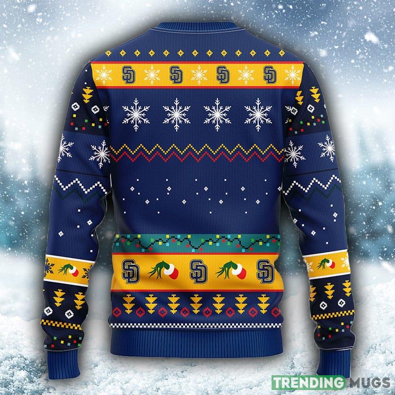 MLB San Diego Padres Grinch Christmas Ugly 3D Sweater For Men And Women Gift Ugly Christmas 3D Sweater MLB San Diego Padres Grinch Christmas Ugly 3D Sweater For Men And Women Gift Ugly Christmas 3D Sweater