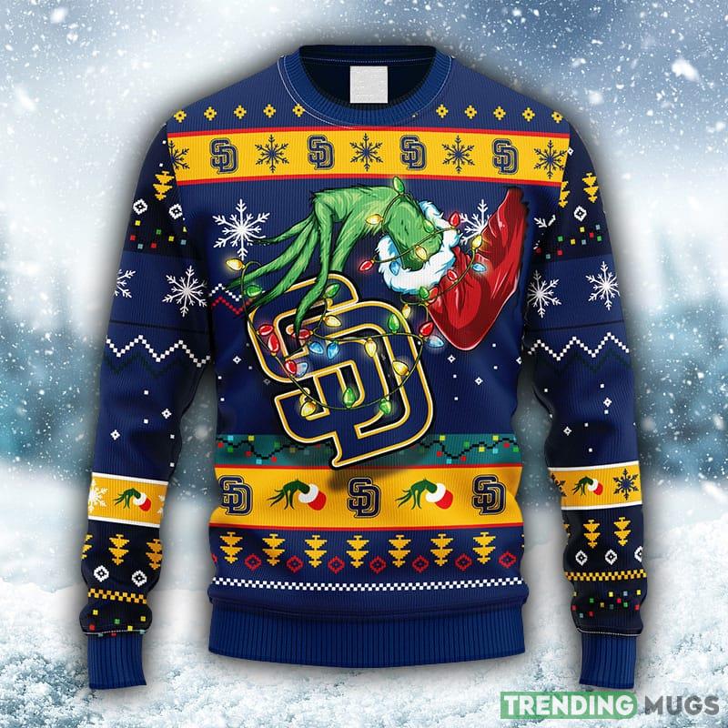 MLB San Diego Padres Grinch Christmas Ugly 3D Sweater For Men And Women Gift Ugly Christmas - MLB San Diego Padres Grinch Christmas Ugly Sweater_1 MLB San Diego Padres Grinch Christmas Ugly 3D Sweater For Men And Women Gift Ugly Christmas - MLB San Diego Padres Grinch Christmas Ugly Sweater_1