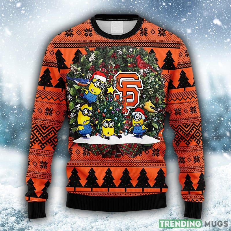 MLB San Francisco Giants Minion Christmas Ugly 3D Sweater For Men And Women Gift Ugly Christmas - MLB San Francisco Giants Minion Christmas Ugly Sweater_1 MLB San Francisco Giants Minion Christmas Ugly 3D Sweater For Men And Women Gift Ugly Christmas - MLB San Francisco Giants Minion Christmas Ugly Sweater_1