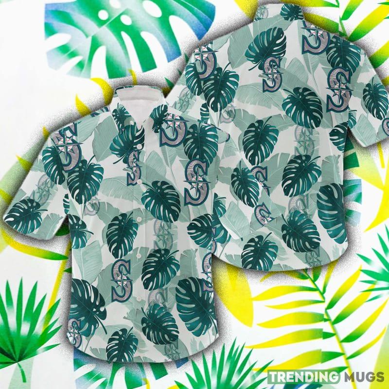 MLB Seattle Mariners Logo Leaf 3D Hawaiian Shirt For Fans Gift Summer - MLB Seattle Mariners Logo Leaf 3D Hawaiian Shirt For Fans Gift Summer MLB Seattle Mariners Logo Leaf 3D Hawaiian Shirt For Fans Gift Summer - MLB Seattle Mariners Logo Leaf 3D Hawaiian Shirt For Fans Gift Summer