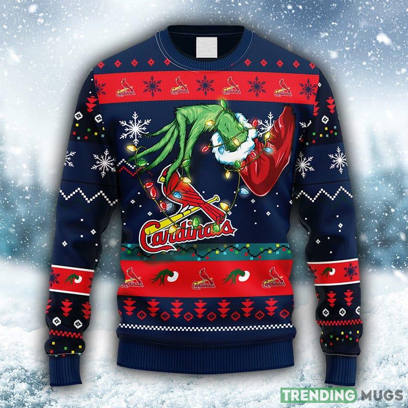 MLB St. Louis Cardinals Grinch Christmas Ugly 3D Sweater For Men And Women Gift Ugly Christmas - MLB St. Louis Cardinals Grinch Christmas Ugly Sweater_1 MLB St. Louis Cardinals Grinch Christmas Ugly 3D Sweater For Men And Women Gift Ugly Christmas - MLB St. Louis Cardinals Grinch Christmas Ugly Sweater_1