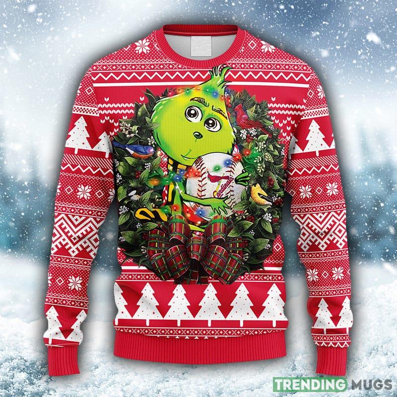 MLB St. Louis Cardinals Grinch Hug Christmas Ugly 3D Sweater For Men And Women Gift Ugly Christmas - MLB St. Louis Cardinals Grinch Hug Christmas Ugly Sweater_1 MLB St. Louis Cardinals Grinch Hug Christmas Ugly 3D Sweater For Men And Women Gift Ugly Christmas - MLB St. Louis Cardinals Grinch Hug Christmas Ugly Sweater_1