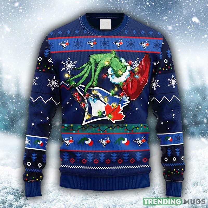 MLB Toronto Blue Jays Grinch Christmas Ugly 3D Sweater For Men And Women Gift Ugly Christmas - MLB Toronto Blue Jays Grinch Christmas Ugly Sweater_1 MLB Toronto Blue Jays Grinch Christmas Ugly 3D Sweater For Men And Women Gift Ugly Christmas - MLB Toronto Blue Jays Grinch Christmas Ugly Sweater_1