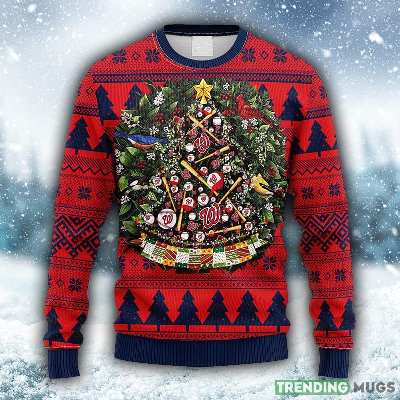 MLB Washington Nationals Tree Ball Christmas Ugly 3D Sweater For Men And Women Gift Ugly Christmas - MLB Washington Nationals Tree Ball Christmas Ugly Sweater_1 MLB Washington Nationals Tree Ball Christmas Ugly 3D Sweater For Men And Women Gift Ugly Christmas - MLB Washington Nationals Tree Ball Christmas Ugly Sweater_1