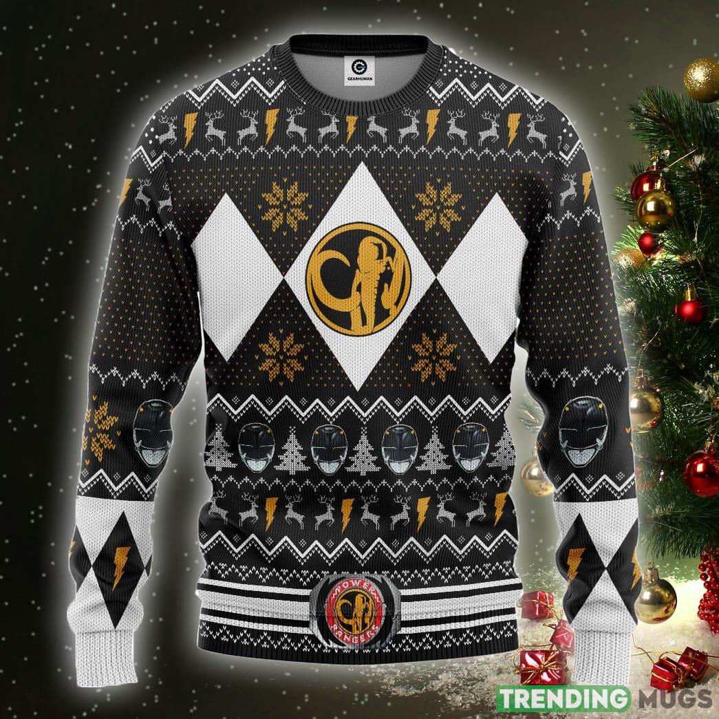 MMPR Black Ranger Ugly Christmas Sweater Gift For Men Women - MMPR Black Ranger Ugly Christmas Sweater Gift For Men Women_2 MMPR Black Ranger Ugly Christmas Sweater Gift For Men Women - MMPR Black Ranger Ugly Christmas Sweater Gift For Men Women_2
