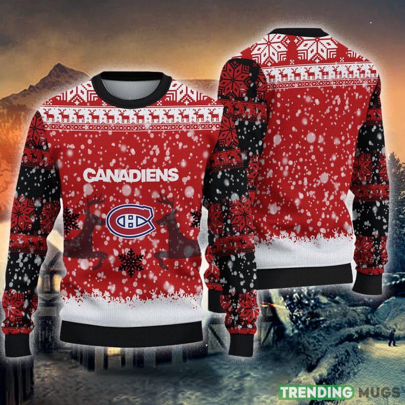 Montreal Canadiens Christmas Reindeer Ugly Christmas Sweater Hibernate AOP Gift For Fans - Montreal Canadiens Christmas Reindeer Ugly Christmas Sweater Hibernate AOP Gift For Fans Montreal Canadiens Christmas Reindeer Ugly Christmas Sweater Hibernate AOP Gift For Fans - Montreal Canadiens Christmas Reindeer Ugly Christmas Sweater Hibernate AOP Gift For Fans