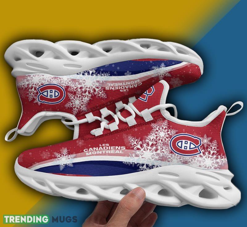 Montreal Canadiens Christmas Snow Max Soul Shoes Showcase Christmas Sneakers Max Soul Montreal Canadiens Christmas Snow Max Soul Shoes Showcase Christmas Sneakers Max Soul