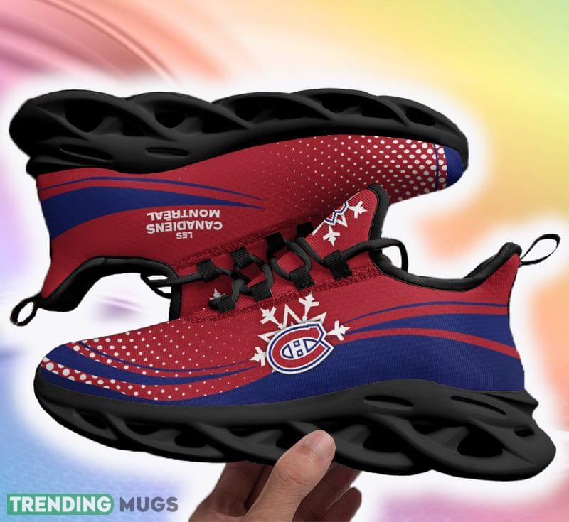 Montreal Canadiens Gift Ugly Christmas Snow Flowers Red Color Sneakers Max Soul Shoes For Fans Gift - Montreal Canadiens Christmas Red Sneakers Max Soul Shoes For Fans Gift Montreal Canadiens Gift Ugly Christmas Snow Flowers Red Color Sneakers Max Soul Shoes For Fans Gift - Montreal Canadiens Christmas Red Sneakers Max Soul Shoes For Fans Gift