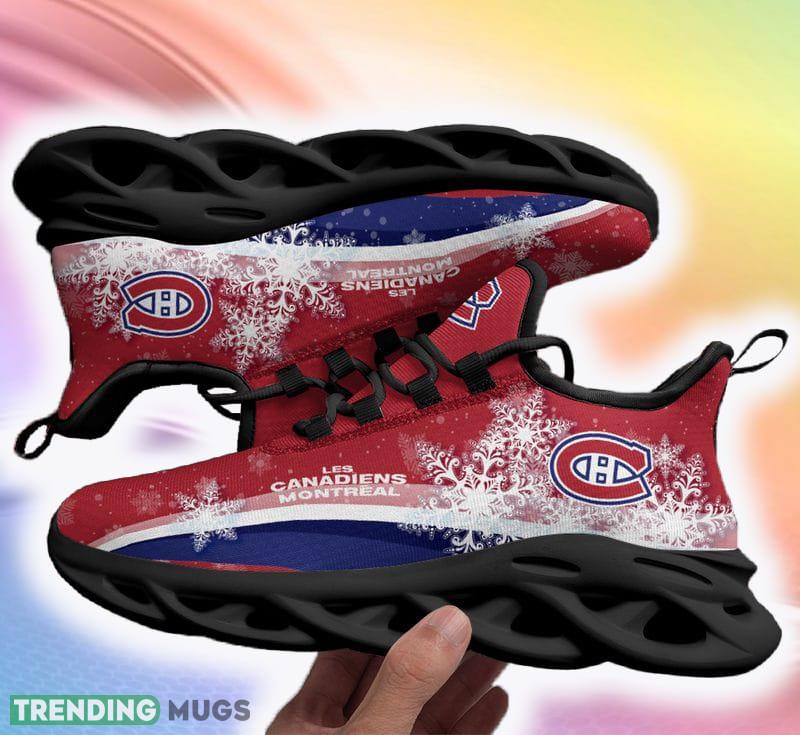 Montreal Canadiens Snow Ugly Christmas Snow Flowers Red Color Sneakers Max Soul Shoes For Fans Gift - Montreal Canadiens Snow Christmas Red Sneakers Max Soul Shoes For Fans Gift Montreal Canadiens Snow Ugly Christmas Snow Flowers Red Color Sneakers Max Soul Shoes For Fans Gift - Montreal Canadiens Snow Christmas Red Sneakers Max Soul Shoes For Fans Gift