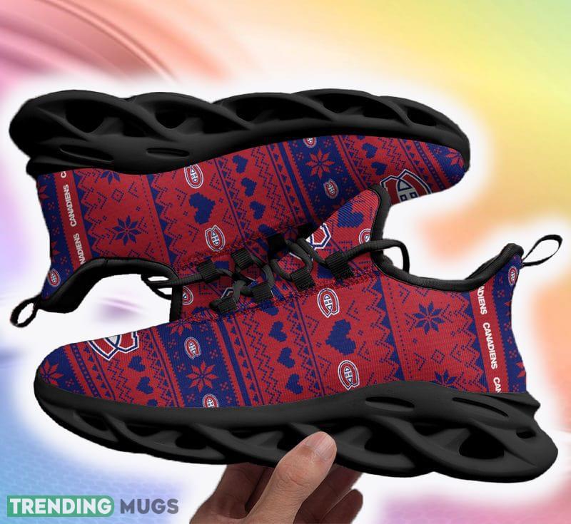 Montreal Canadienss Ugly Christmas Snow Flowers Red Color Sneakers Max Soul Shoes For Fans Gift - Montreal Canadiens Beach Christmas Red Sneakers Max Soul Shoes For Fans Gift Montreal Canadienss Ugly Christmas Snow Flowers Red Color Sneakers Max Soul Shoes For Fans Gift - Montreal Canadiens Beach Christmas Red Sneakers Max Soul Shoes For Fans Gift