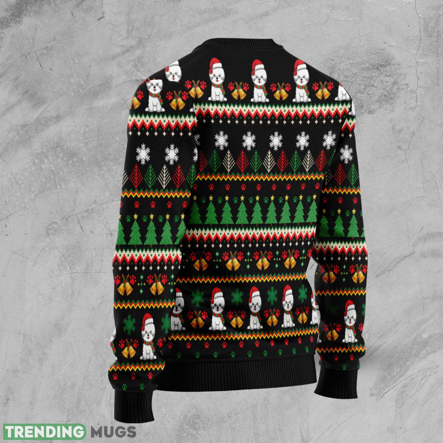 My Poodle Thinks I‘m Perfect Ugly Christmas Sweater Gift Men Women 3D Sweater My Poodle Thinks I‘m Perfect Ugly Christmas Sweater Gift Men Women 3D Sweater