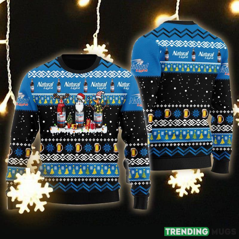 Natural Light Santa Reindeer Snowflake Ugly Christmas Sweater Gift For Men Women - Natural Light Santa Reindeer Snowflake Ugly Christmas Sweater Gift Men Women Natural Light Santa Reindeer Snowflake Ugly Christmas Sweater Gift For Men Women - Natural Light Santa Reindeer Snowflake Ugly Christmas Sweater Gift Men Women