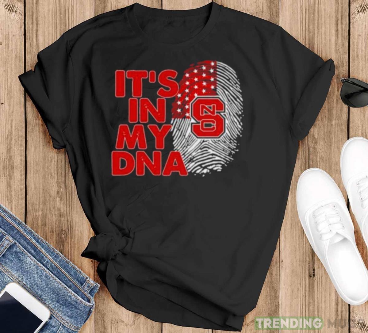 NC State Wolfpack Football 2023 It’s In My DNA shirt - Black T-Shirt NC State Wolfpack Football 2023 It’s In My DNA shirt - Black T-Shirt