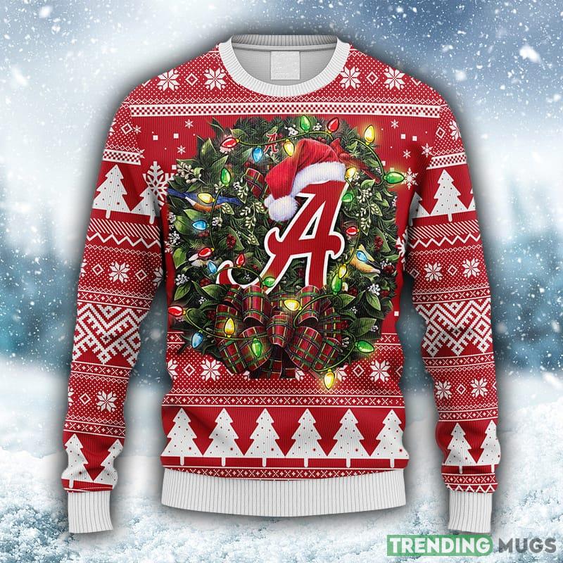 NCAA Alabama Crimson Tide Christmas Ugly 3D Sweater For Men And Women Gift Ugly Christmas - NCAA Alabama Crimson Tide Christmas Ugly Sweater_1 NCAA Alabama Crimson Tide Christmas Ugly 3D Sweater For Men And Women Gift Ugly Christmas - NCAA Alabama Crimson Tide Christmas Ugly Sweater_1