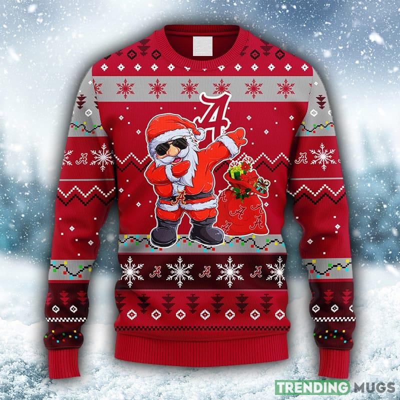 NCAA Alabama Crimson Tide Dabbing Santa Claus Christmas Ugly 3D Sweater For Men And Women Gift Ugly Christmas - NCAA Alabama Crimson Tide Dabbing Santa Claus Christmas Ugly Sweater_1 NCAA Alabama Crimson Tide Dabbing Santa Claus Christmas Ugly 3D Sweater For Men And Women Gift Ugly Christmas - NCAA Alabama Crimson Tide Dabbing Santa Claus Christmas Ugly Sweater_1