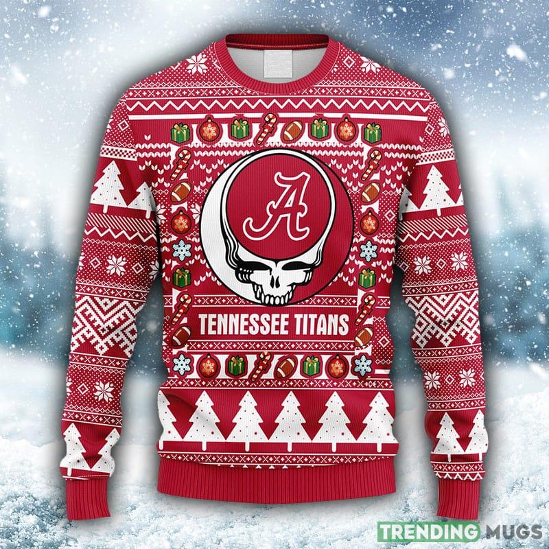 NCAA Alabama Crimson Tide Grateful Dead Fleece 3D Sweater For Men And Women Gift Ugly Christmas - NCAA Alabama Crimson Tide Grateful Dead Ugly Christmas Fleece Sweater_1 NCAA Alabama Crimson Tide Grateful Dead Fleece 3D Sweater For Men And Women Gift Ugly Christmas - NCAA Alabama Crimson Tide Grateful Dead Ugly Christmas Fleece Sweater_1